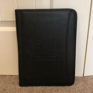 Leather Business Portfolio Notebook